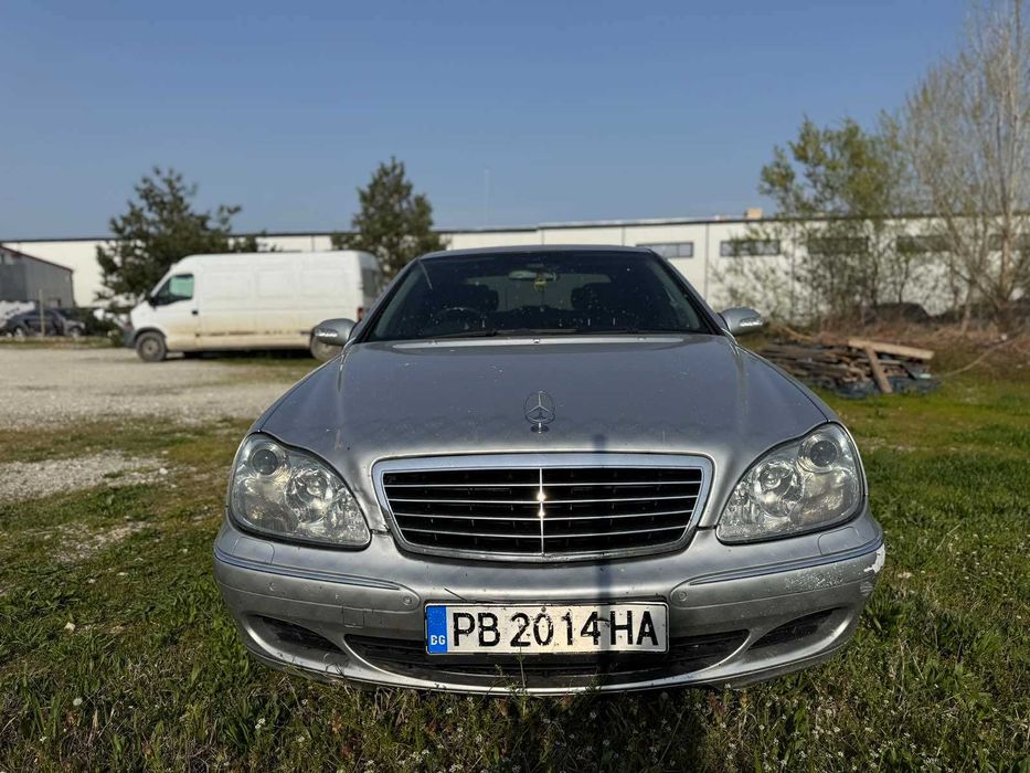 Mercedes-Benz S 350 (W220) - 245 к.с. | Кожа, Шибедах, Газова уредба