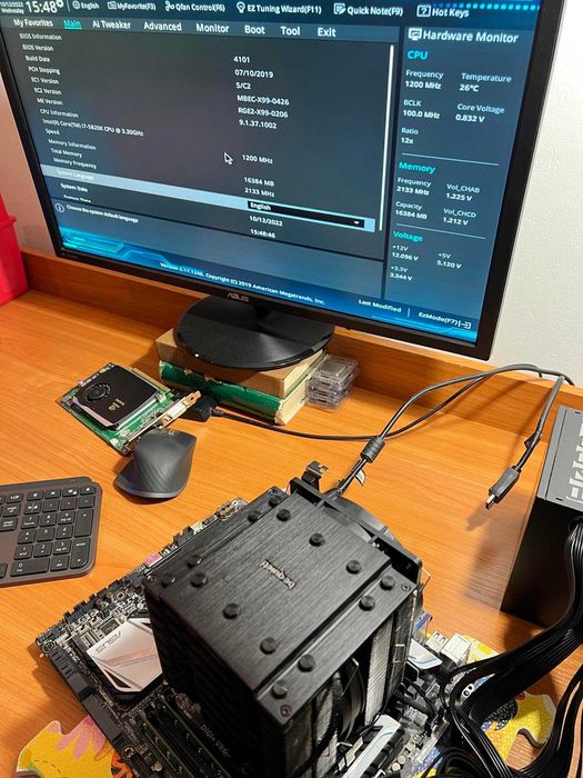Процесор CPU Intel i7 5820k шест ядрен 3.60GHz 2011-3 DDR4