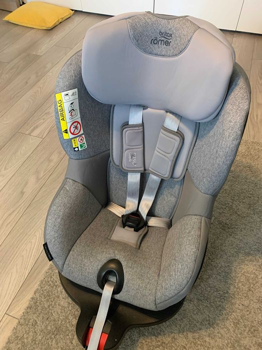 Scaun auto 360 Dualfix I-size Grey Marble, 0-4 ani, Britax Romer