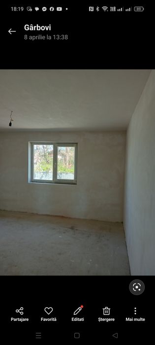 Executam tencuiala mecanizata