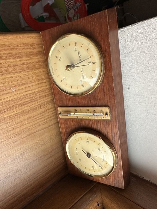 Barometru termometru higrometru Fisher GDR