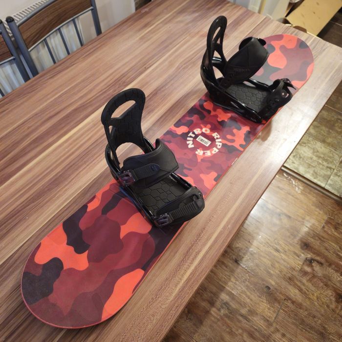Placa Snowboard Nitro Ripper 116cm Cu legaturi Burton Mission S