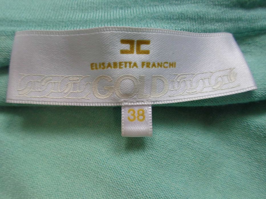 Bluza verde Elisabetha Franchi Gold marimea 38