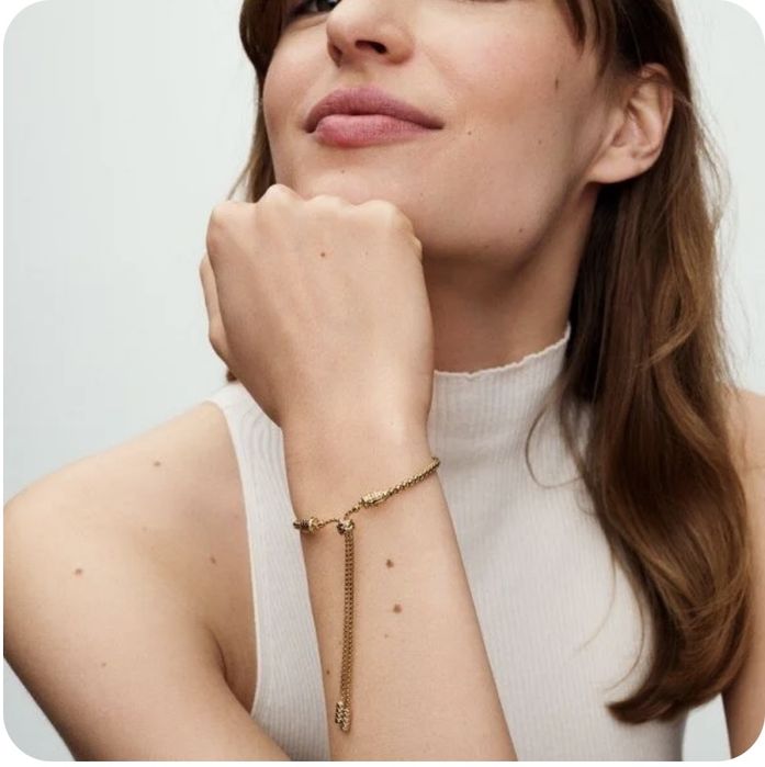 Pandora златна гривна