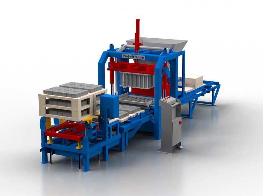 Вибропресс Рифей-Удар-Автомат с бункером-питателем и автом. дозатором