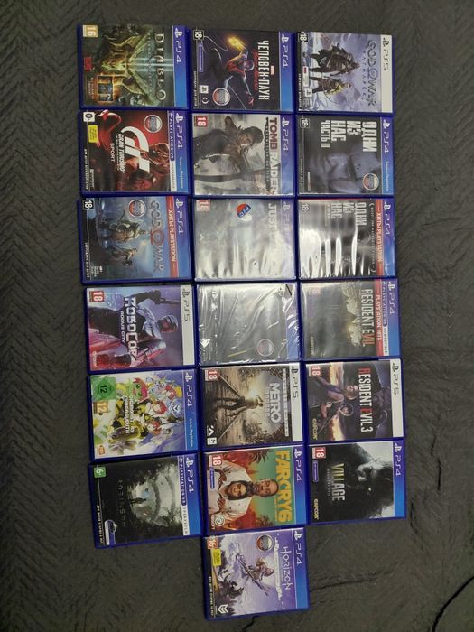 Диски На Playstation 4/ Playstation 5