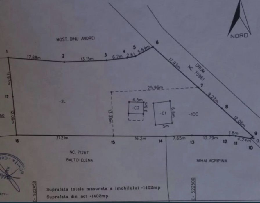Casa / Teren Suduleni Dambovita