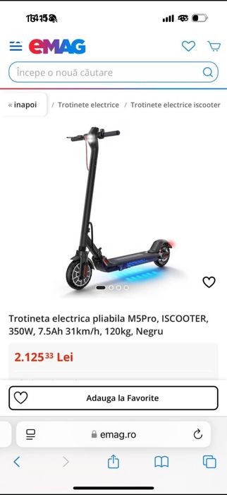 Trotineta electrica M5 PRO 350w