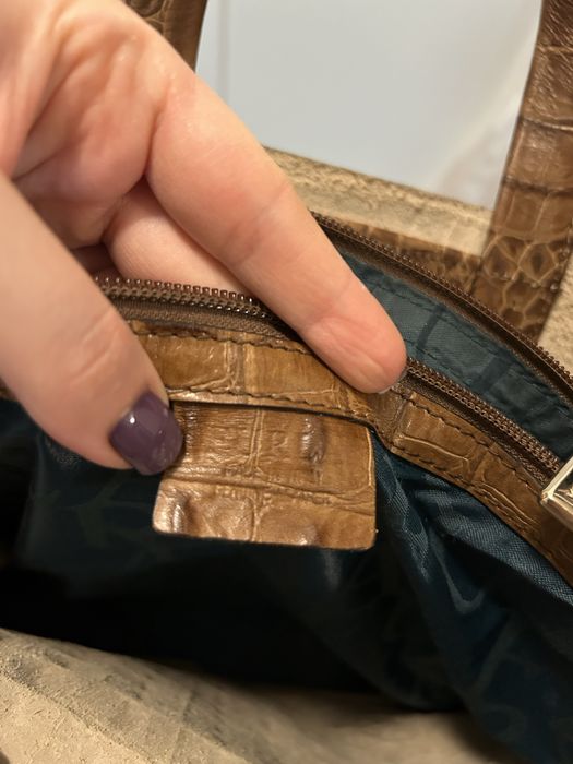 Furla Crocodile skin