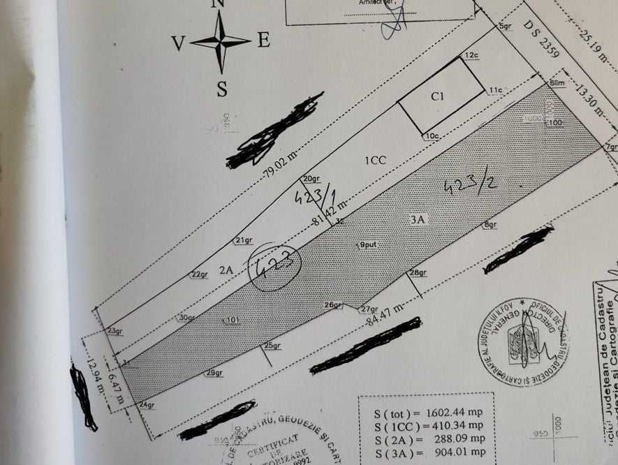 Teren intravilan 904 mp, utilități la stradă, aproape de Lacul Snagov