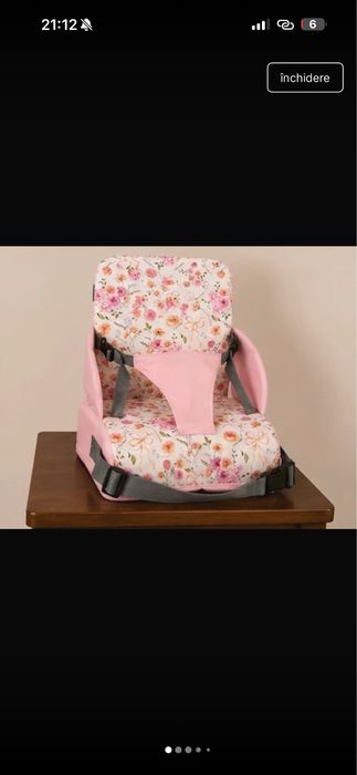Scaun masa bebe fata fetita