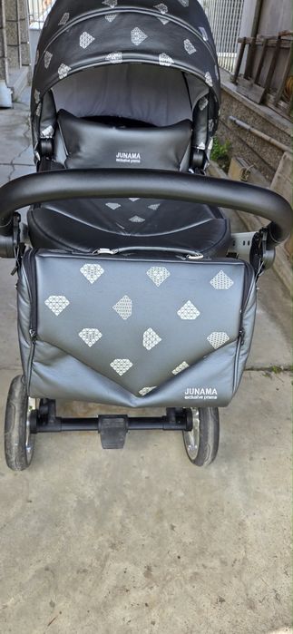 Детска количка 2в1,Junama DiamondV2,Glow04,Grey