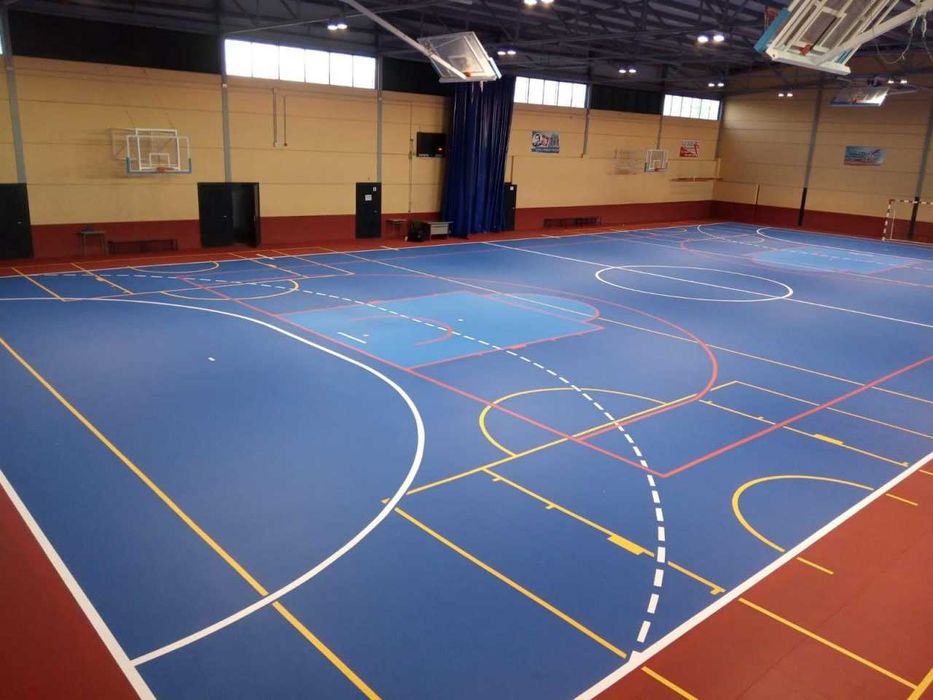 Спорт линолеум, релин ПВХ 4,5 и 6 мм для учебных/спортивных учреждений