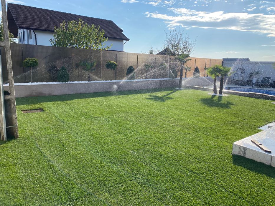 Amenajări spații verzi -sisteme de irigat profesionale