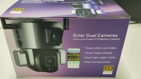 Solar security camera Y5 4K (новая модель)