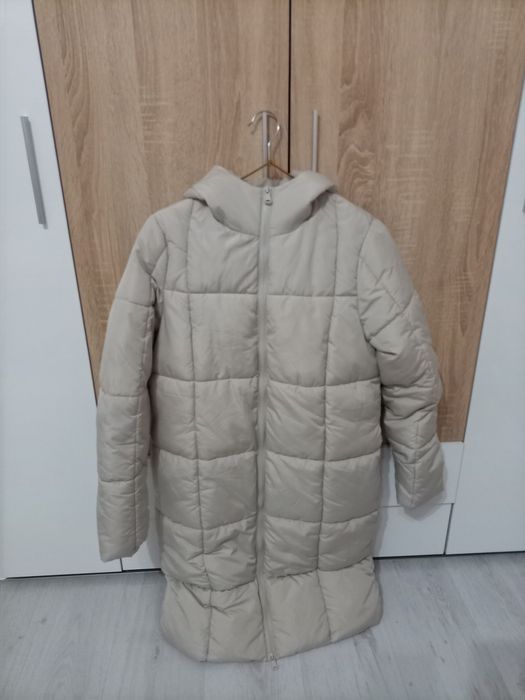 Дамско дълго зимно яке