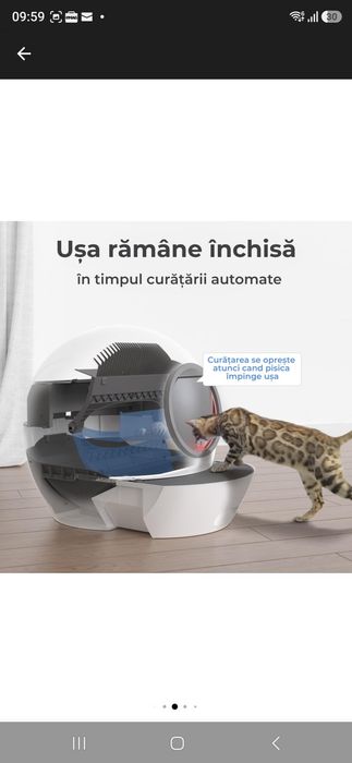 Litiera automata smart Fish & Paws