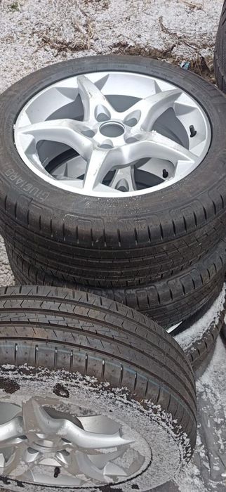 Set roți Opel prindere 5x110 jante noi , cauciucuri noi  205 55  r16