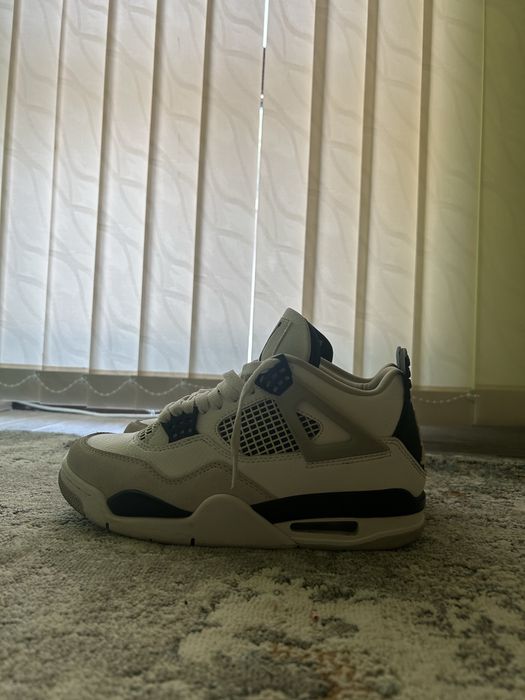 Nike Air Jordan 4 Retro Military Black (LJR Batch) - 40 номер