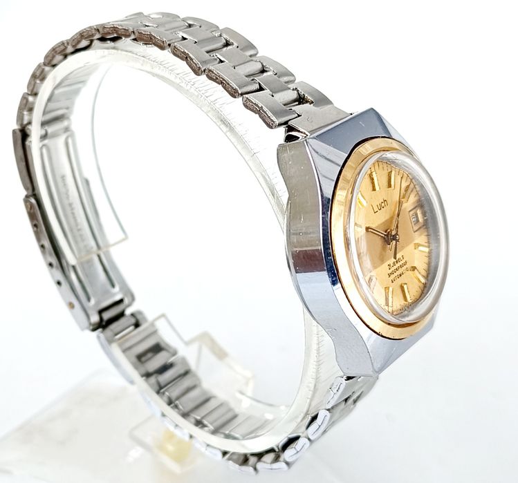 Лъч luch 21 j automatic - дамски механичен часовник(автоматик), с възможност и за ръчно навиване. ПРОФИЛАКТИРАН