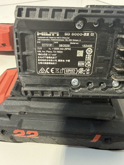 Hilti SD 5000 filetanta rigips