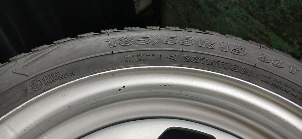 Диски с шинами всборе 185/55/15