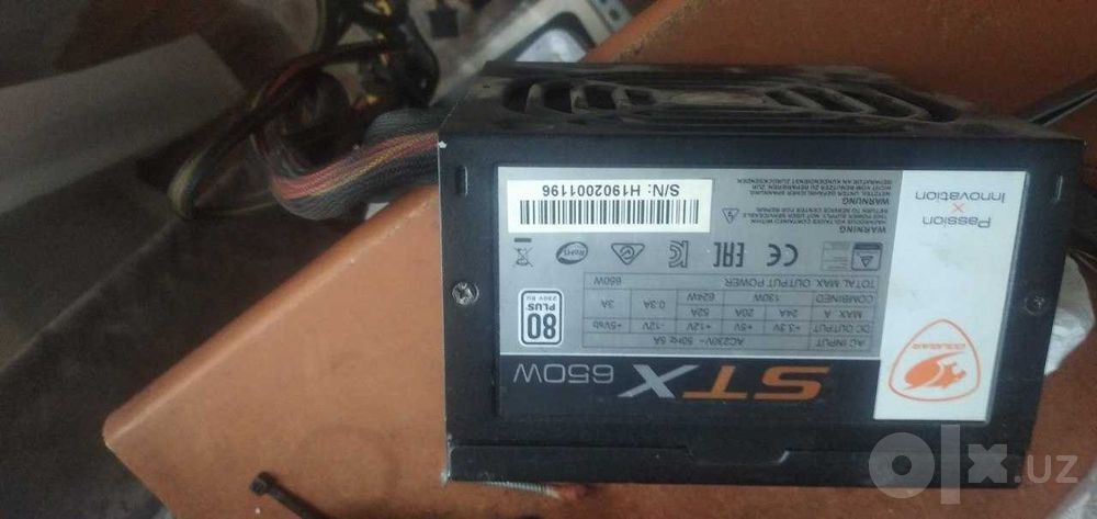 Видеокарта ASUS DUAL RTX3060TI-8GB + Блок питания 650 ватт