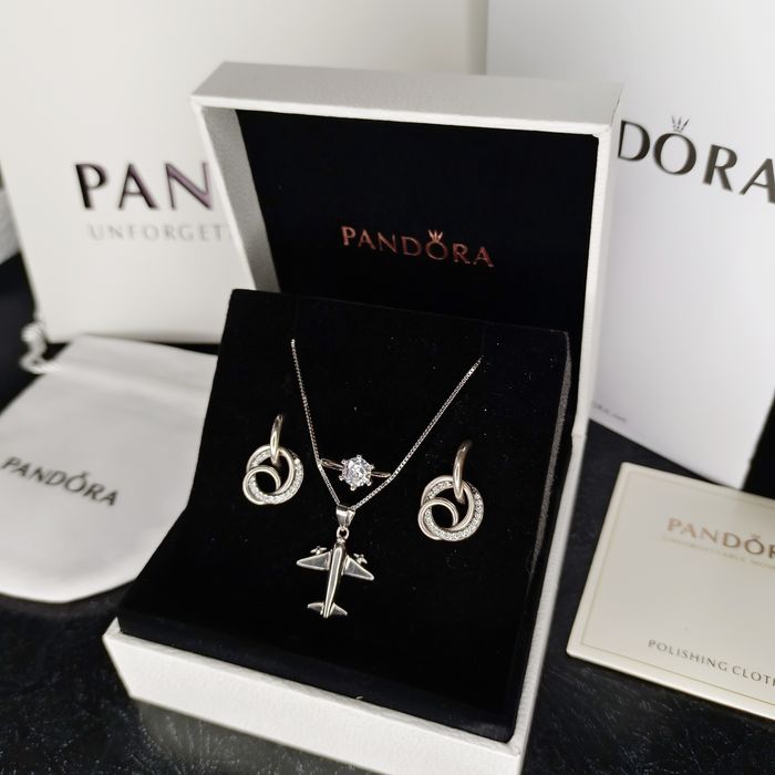 Пандора эксклюзивные наборы, серебро чистое