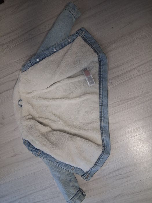Geacă denim îmblănită 7 ani