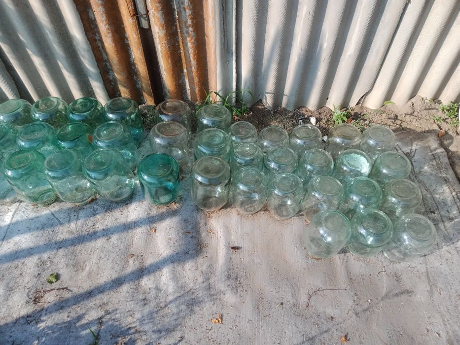 Банки стекло 2л, 3л,  мелкие, цены в комментариях