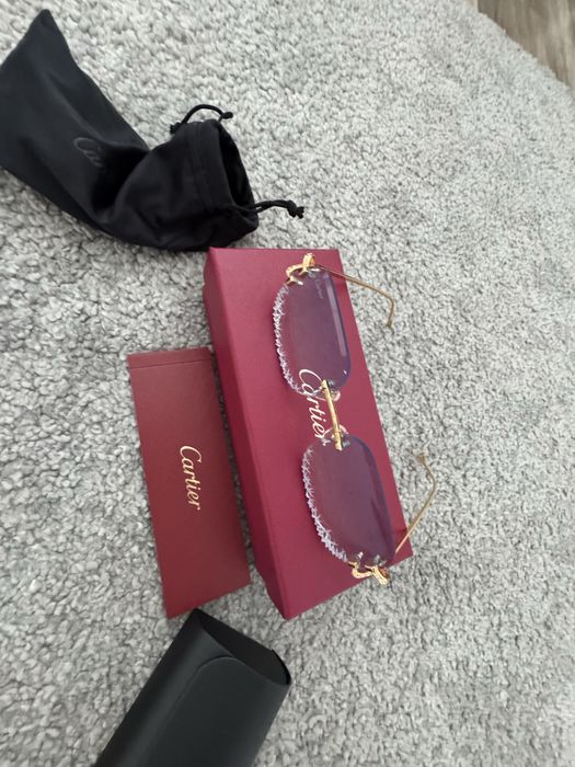 Cartier Sunglasses Diamond Cut