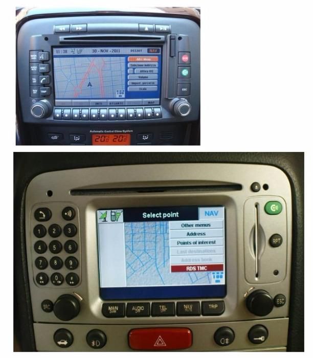 Yatour Fiat / Alfa Romeo / Lancia - Blaupunkt, Magneti marelli navi