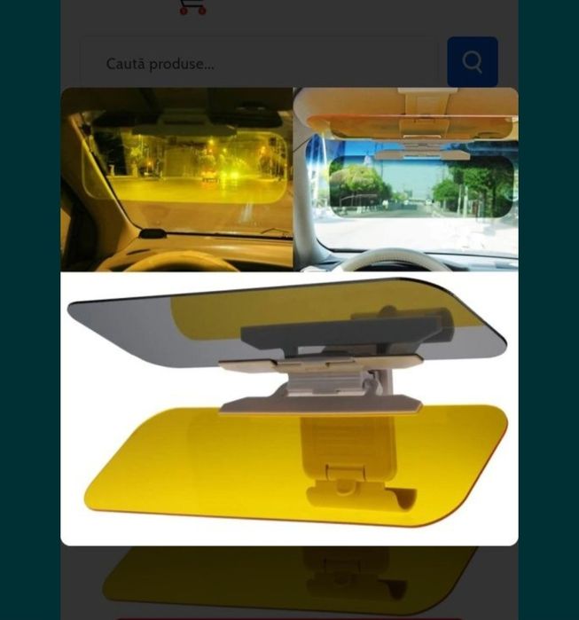 Parasolar auto cu protecție UV si Anti-reflexiv
