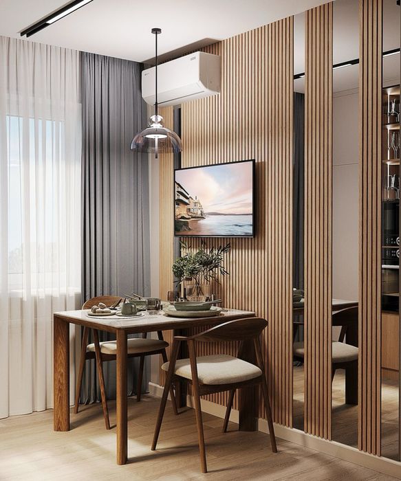 Бамбук панели лувера