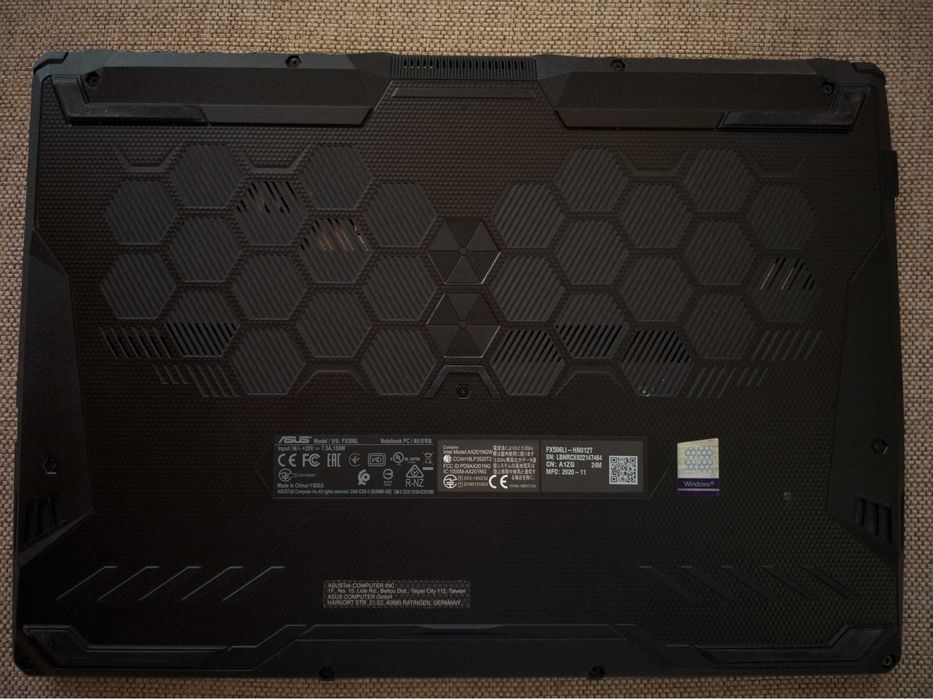 Laptop Gaming ASUS TUF i5 Gen 10 GTX 1650TI NVME 512GB 16GB RAM 144HZ