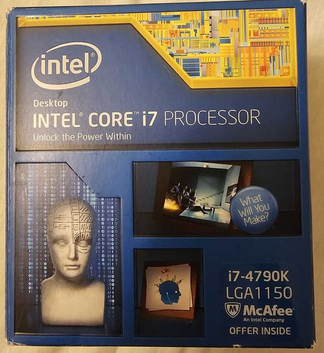 Intel® i7-4790K, 4.0GHz, Haswell, 8MB, Socket 1150, Box
