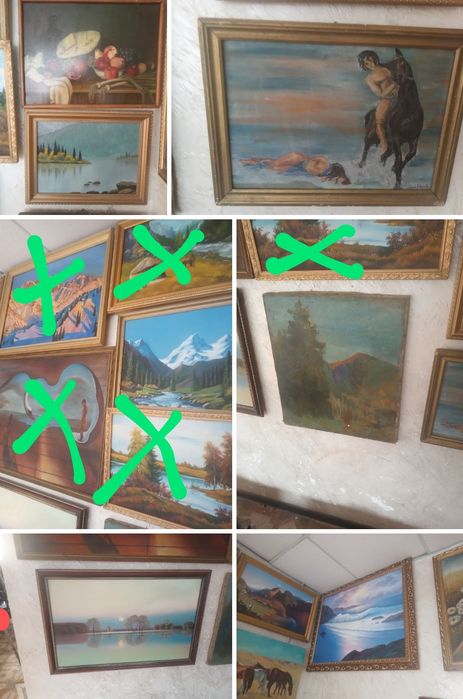 Картины продам,  х. м.