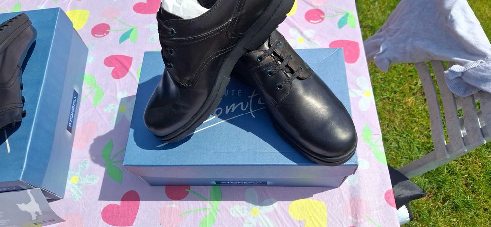 Pantofi stonfley piele