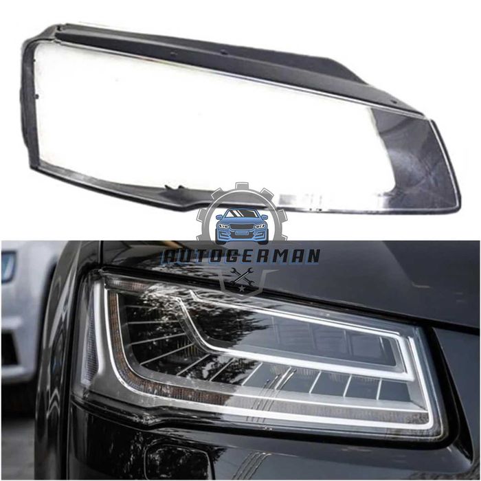 Капаци фарове Audi A8 D4 (15-17) стъкло фар крушки Ауди А8 Д4 xenon