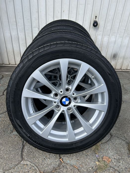 Jante aliaj 5x120mm, anvelope vara 225/50 R17, BMW E46, E90, E91, F30, F31, X1