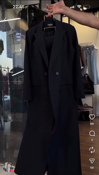 Пальто женское драп 46 размер