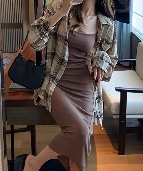 Кардиган рубашка