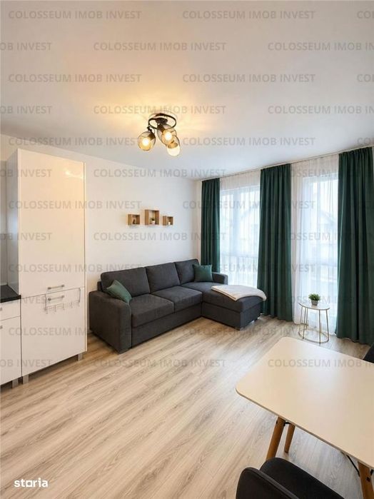 Apartament 2 camere open-space | mobilat si utilat - zona Sanpetru