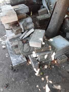 Мраморни парчета, мрамор, мраморни блокове