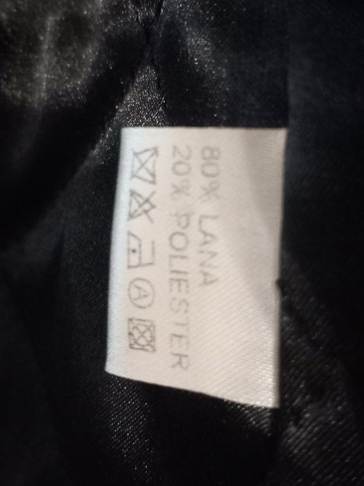 Palton damă lung lână 80% VIVO Collection mărimea 50 - stare f. buna