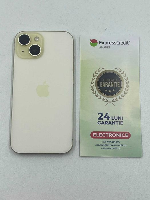 Telefon Apple Iphone 15 (Ag25 Belvedere B.43444) Garantie 2 ani!