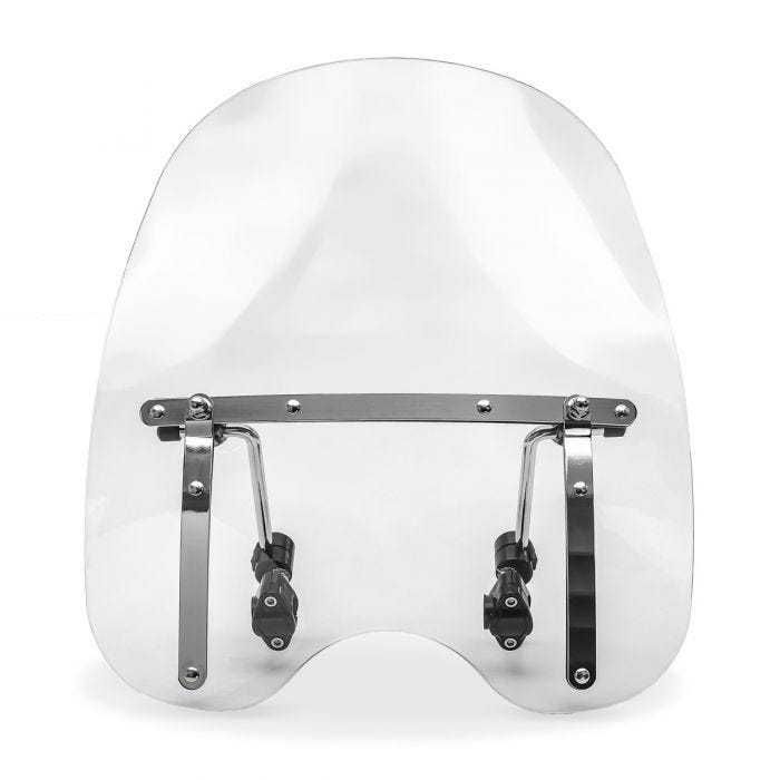 Parbriz/deflector moto universal chopper/cruiser/bobber varianta M