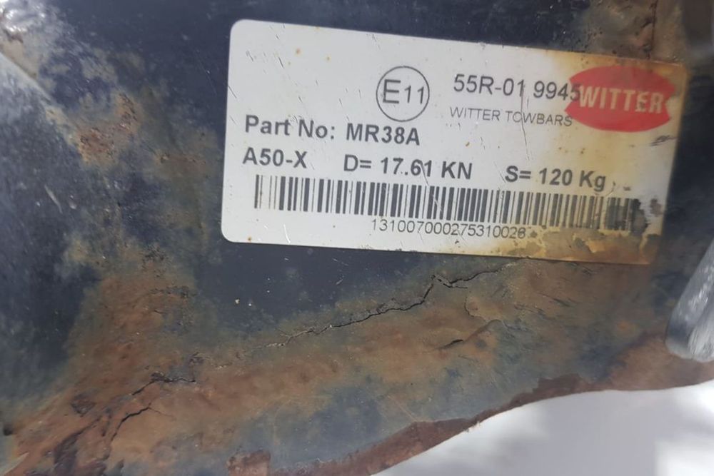 Carlig Remorcare Duba Ford Transit 2006 - 2012