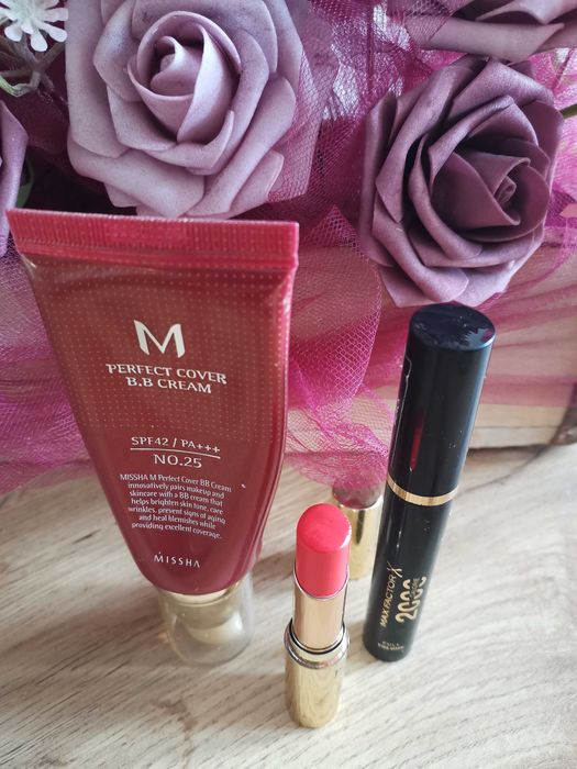 Маркова козметика MISSHA 40ml SPF42, червило и спирала за 14,90