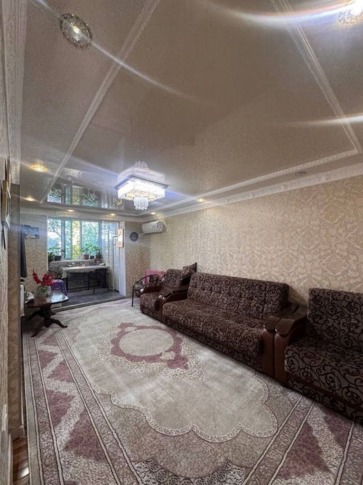 4-хона килинган квартира Гагарина 6 м. Балкон